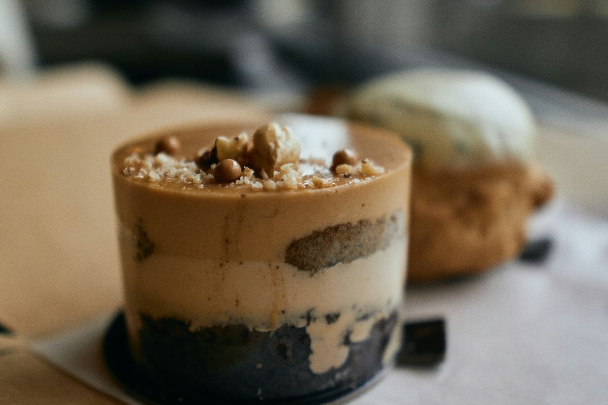 Pavê de Paçoca com Creme de Amendoim