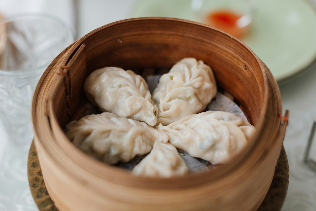 Momos Caseiros: Bolinhos no Vapor com Legumes