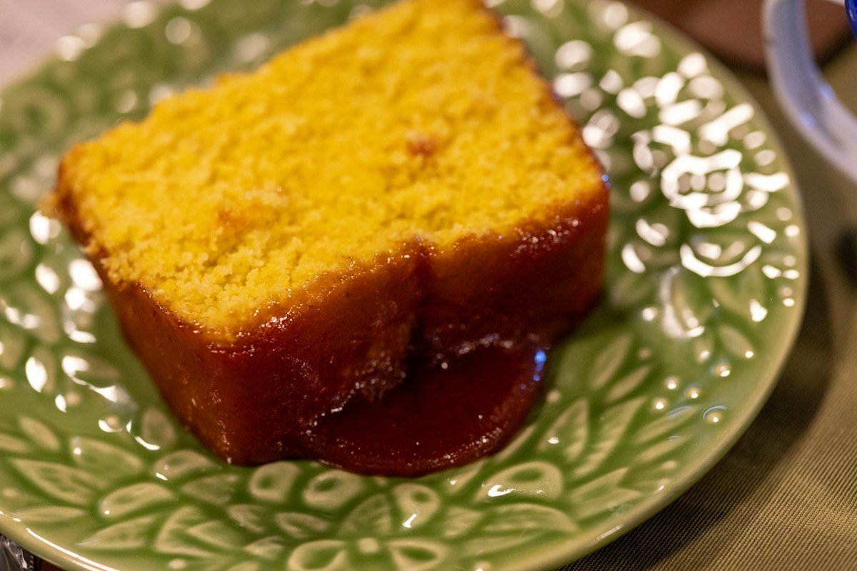 Bolo de Fubá Cremoso de Vó
