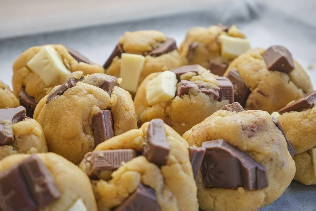 Cookies de Ninho com Gotas de Chocolate Branco