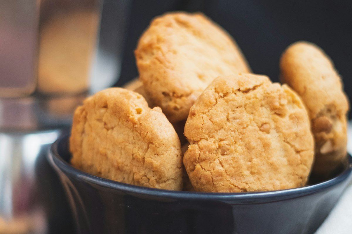Cookies de Pasta de Amendoim com 4 Ingredientes