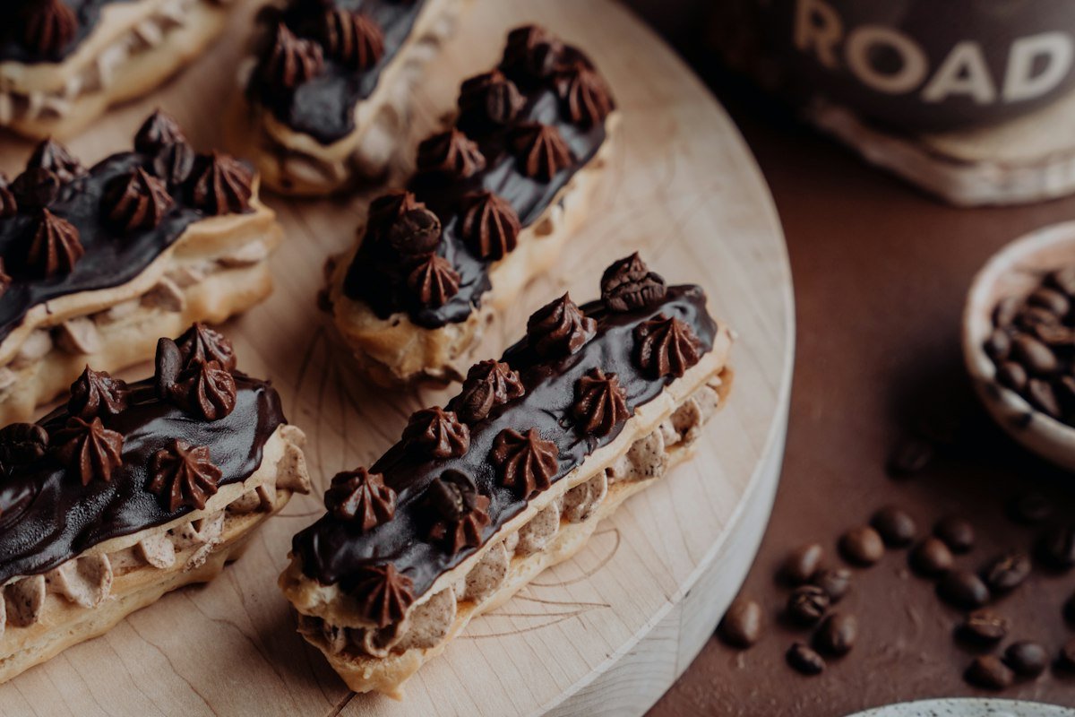 Éclair de Chocolate (Bomba Francesa)