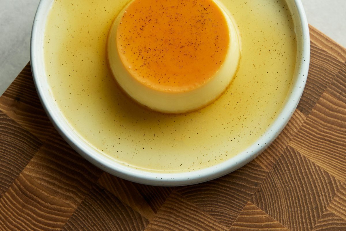 Flan de Caramelo em Forminhas Individuais