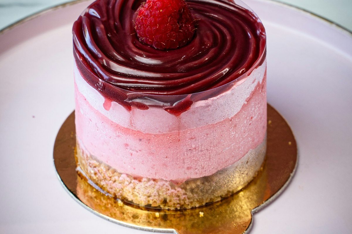 Mousse de Goiaba com Calda de Goiabada