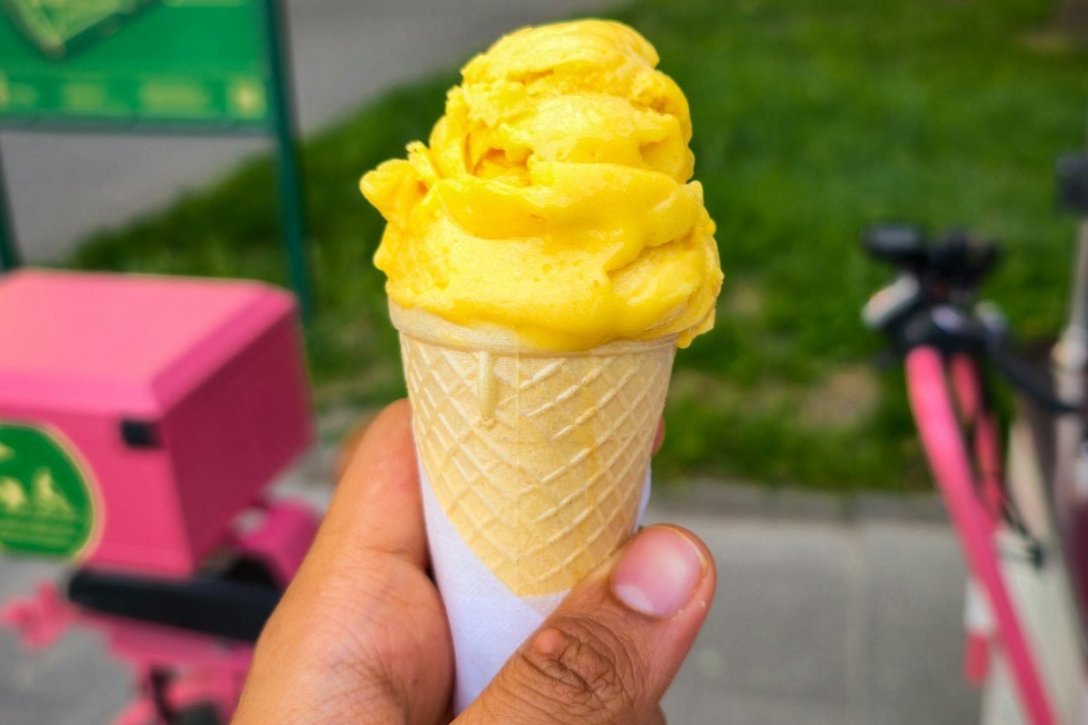Sorbet de Manga Cremoso sem Leite