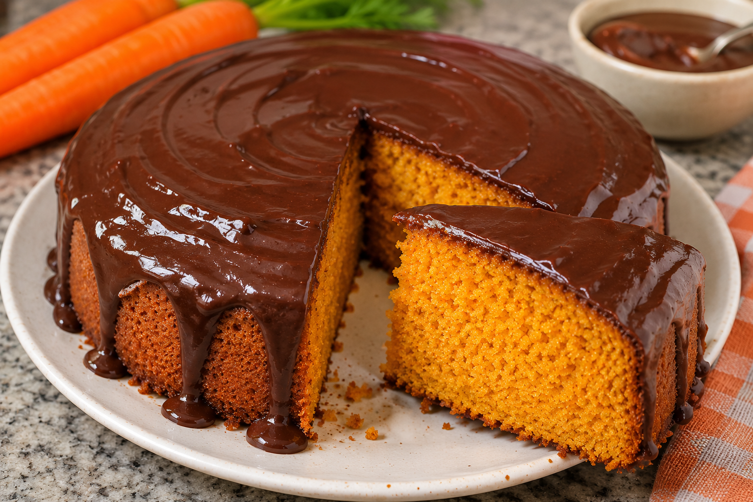 Bolo de Cenoura